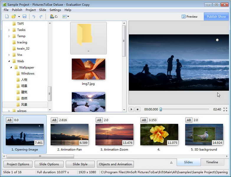 PicturesToExe