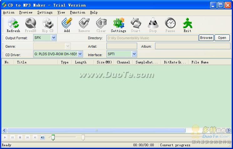 CD to MP3 Maker