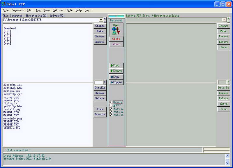 32bit FTP(FTP客户端软件)