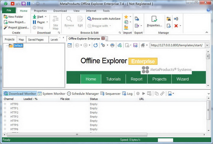 Offline Explorer Enterprise