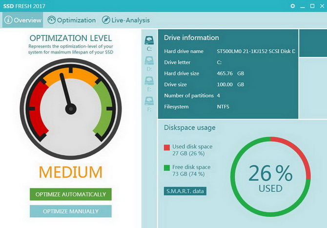 SSD Fresh 2014(固态硬盘优化软件)