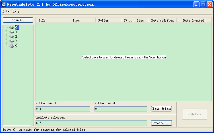 FreeUndelete