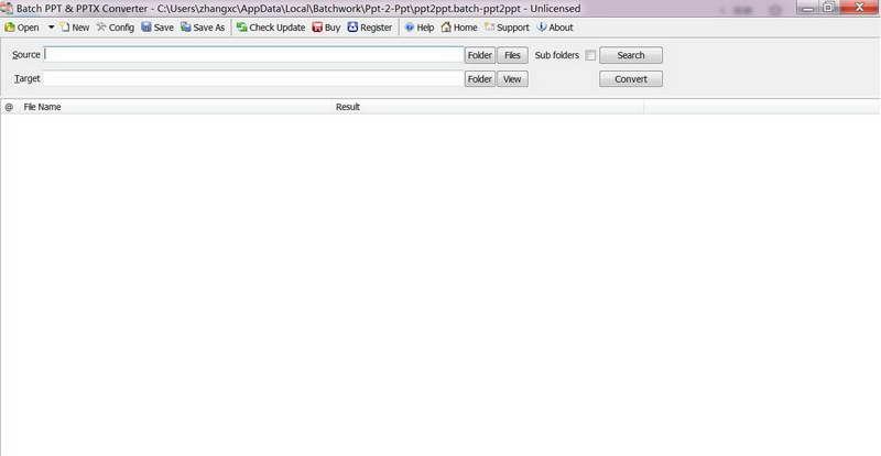 Batch PPT and PPTX Converter (PPT转PPTX互转工具)