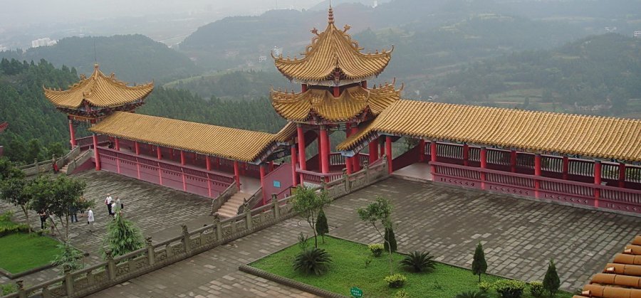 四川遂宁旅游景点:灵泉寺