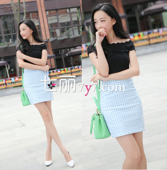 矮个子怎么<em>穿</em>显高 包臀裙搭配尖头鞋穿出瘦高