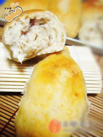 麦香蓝莓面包