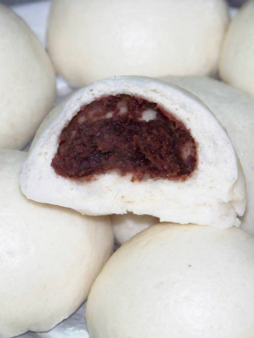 纯手工豆沙包