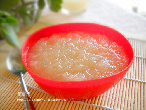 雪梨膏