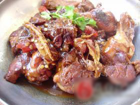 红烧鸡腿
