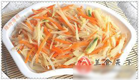 蒜香土豆丝