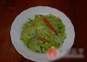 炝拌圆白菜
