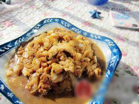 酸菜炒肉