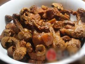 松茸烧肉