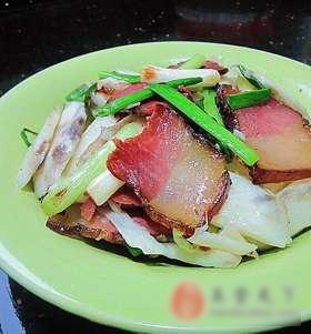 腊肉炒淮山薯