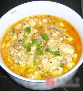 肉末豆腐