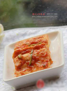 韩式煎豆腐