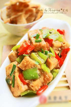 鱼香汁豆腐