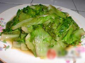 炒生菜