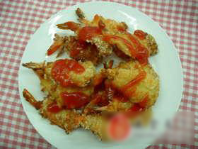 茄汁香酥虾