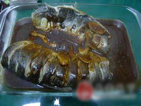 浇汁干烧鱼