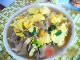 蘑菇炒鸡蛋
