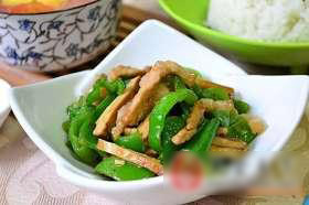 青椒豆丝小炒肉