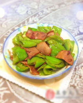 青椒烟肉