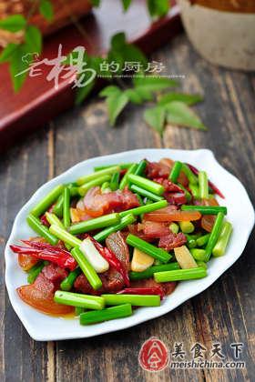 蒜薹炒腊肉