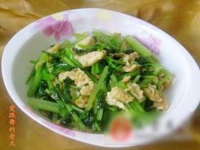 鸡蛋炒芹菜