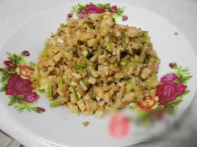 虾仁炒芹菜