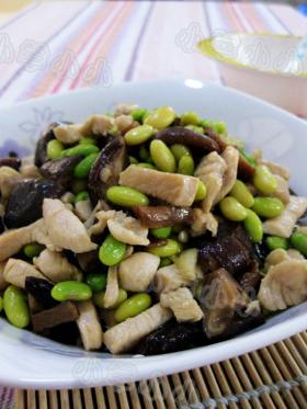 三色鸡丁