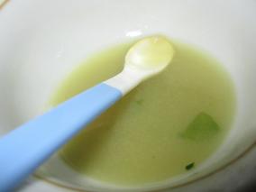 宝宝辅食之菠菜面糊糊（6个月以上）