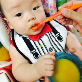 宝宝铺食之南瓜红枣二米糊